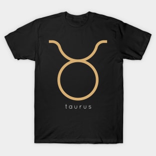 Zodiac Sign Taurus T-Shirt